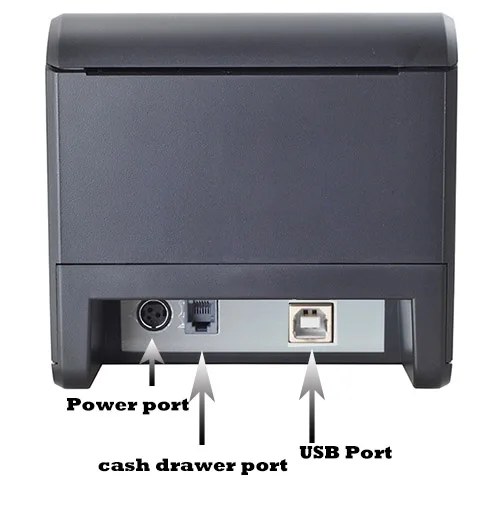 GZ Weiou 80 мм Термопринтер pos-принтер с автоматическим резаком для кухни USB/Ethernet порт магазин ресторан