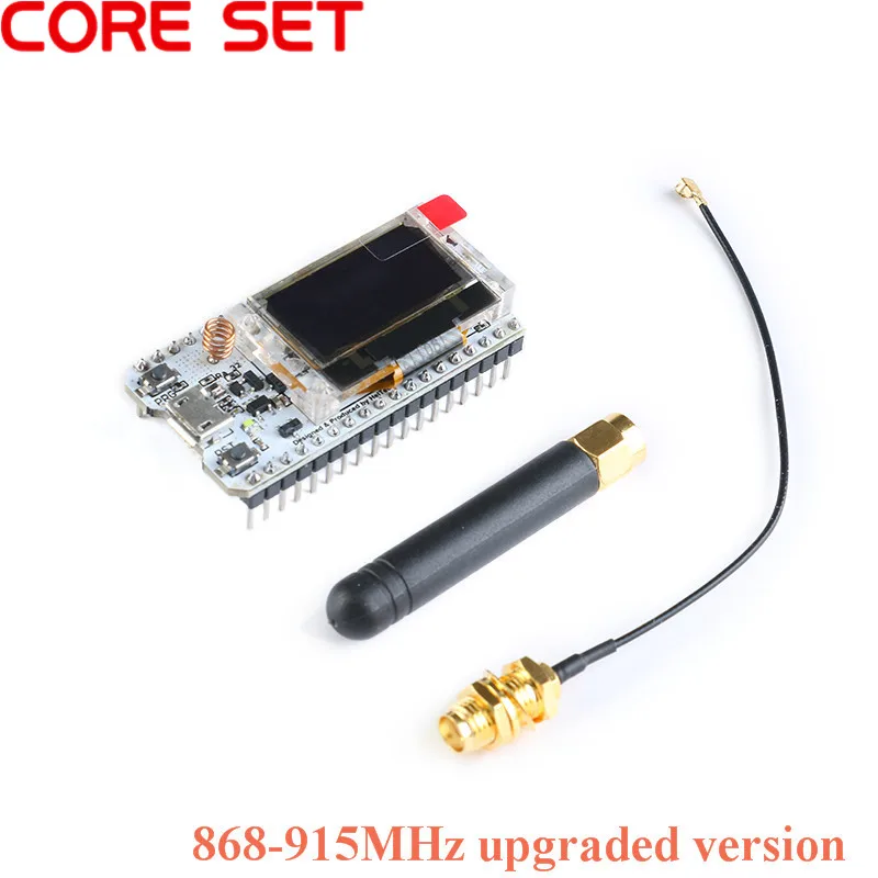 Модуль LoRa ESP32 Oled Wi Fi SX1276 868 МГц/915 МГц IOT с антенной электронный комплект сделай сам