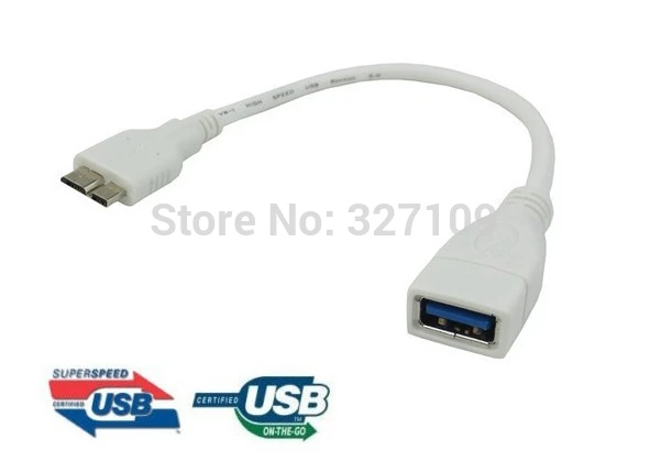 Белый Micro USB 3 0 ХОСТ адаптер OTG флэш диск кабель для Onda v989 Бесплатная доставка|adapter
