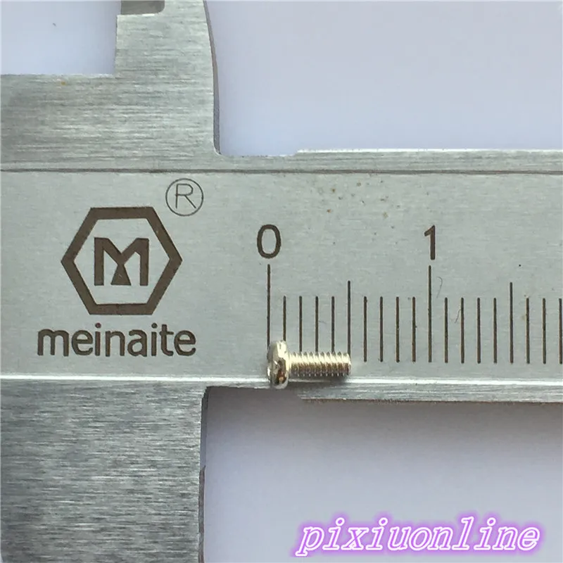 10 шт. J197Y микро винты из цинкового сплава модель M1.6 * 4 металлический винт с - Фото №1