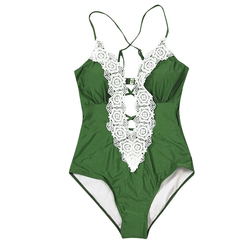 SAGACE цельное бикини с подкладкой бразильский купальник пуш ап лето 2019 открытая