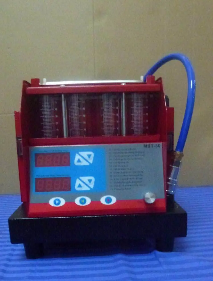 4 цилиндра ультразвуковая машина для очистки топливного инжектора бензиновых