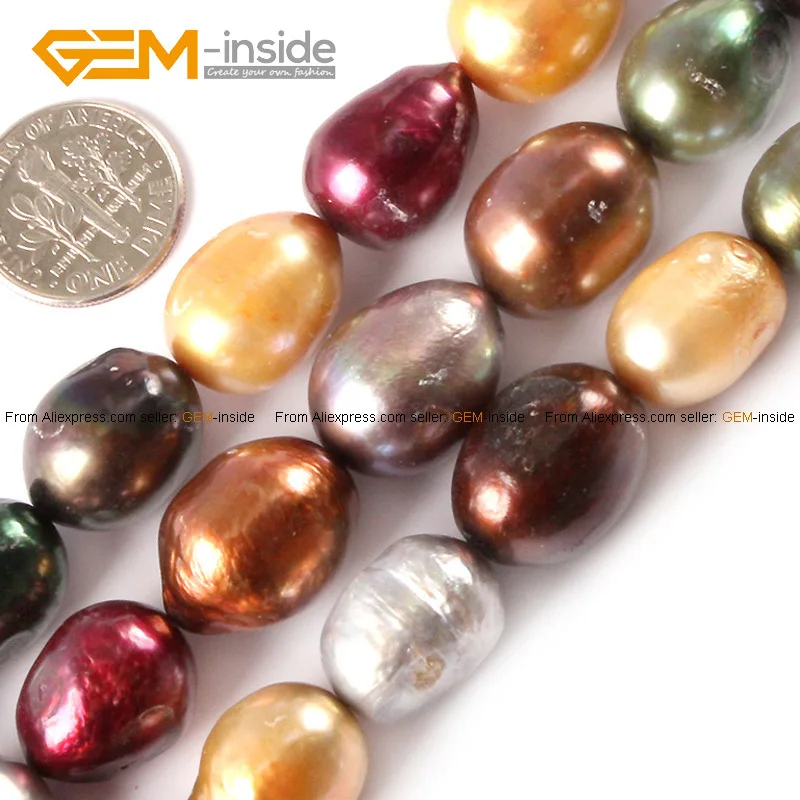 Жемчужные бусины для самостоятельного изготовления ювелирных изделий с