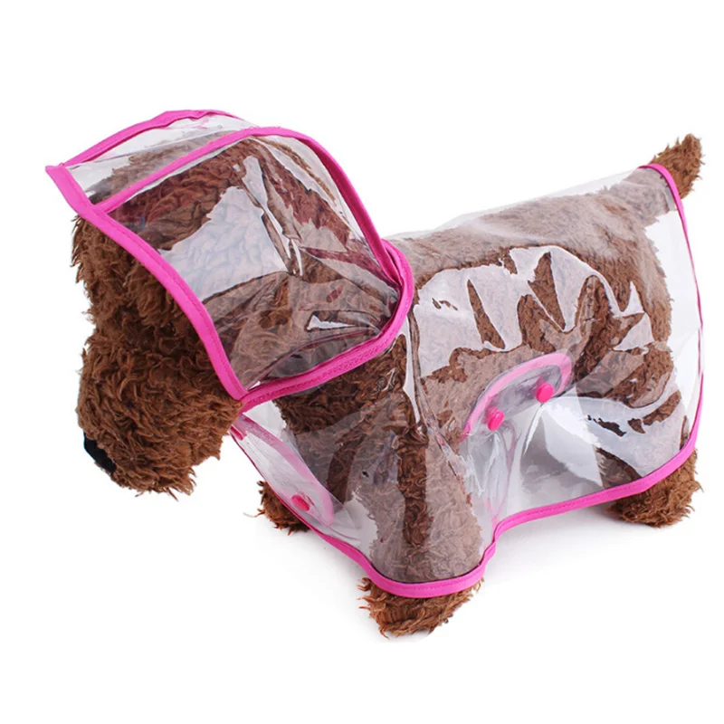 Дождевик для собак одежда домашних животных дождевик с капюшоном |