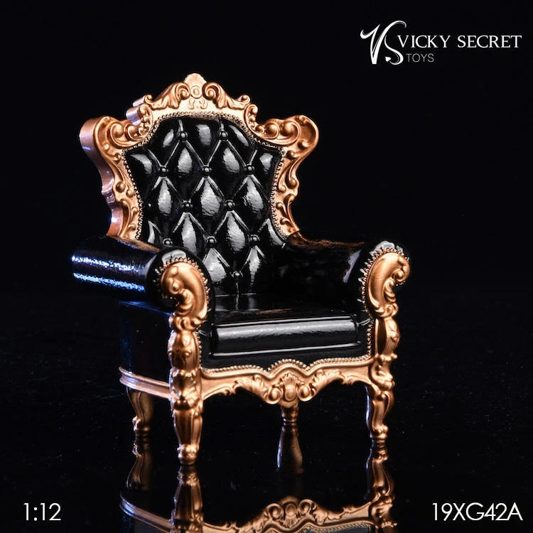 Диван модель игрушки коллекция VSTOYS 1/12 Королевский одиночный диван модель 19XG42 Европейский стул в стиле ретро F 6 ''FigureDoll