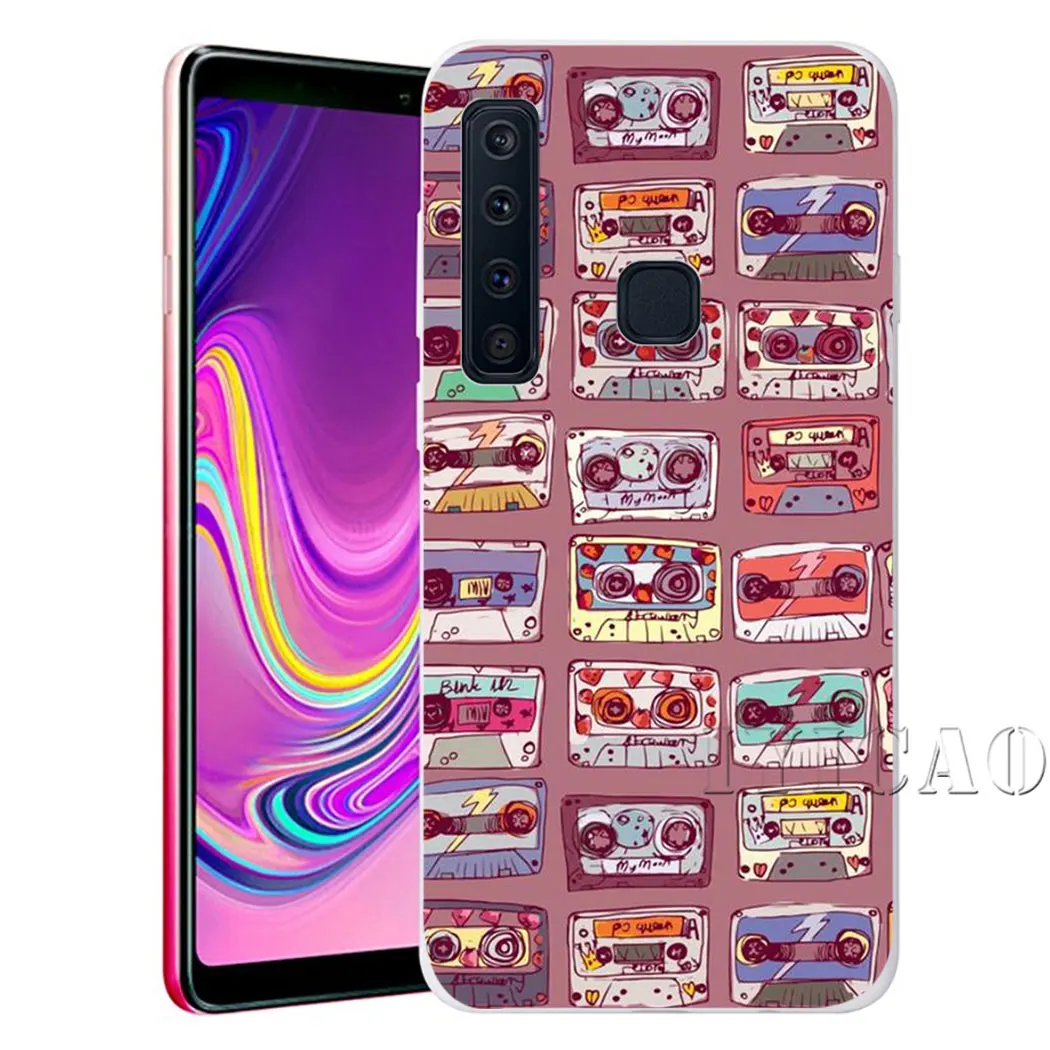 IYICAO Ретро Классический Кассетный жесткий чехол для Samsung Galaxy S10e S10 S9 S8 Plus S6 S7 Edge Note 9 8