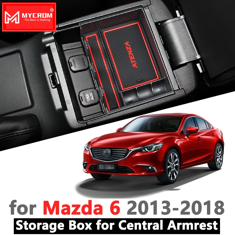 Подлокотник для хранения и поддержания порядка Mazda 6 2013 2014 2015 2016 2017 GJ GL Atenza Mazda6 MK3