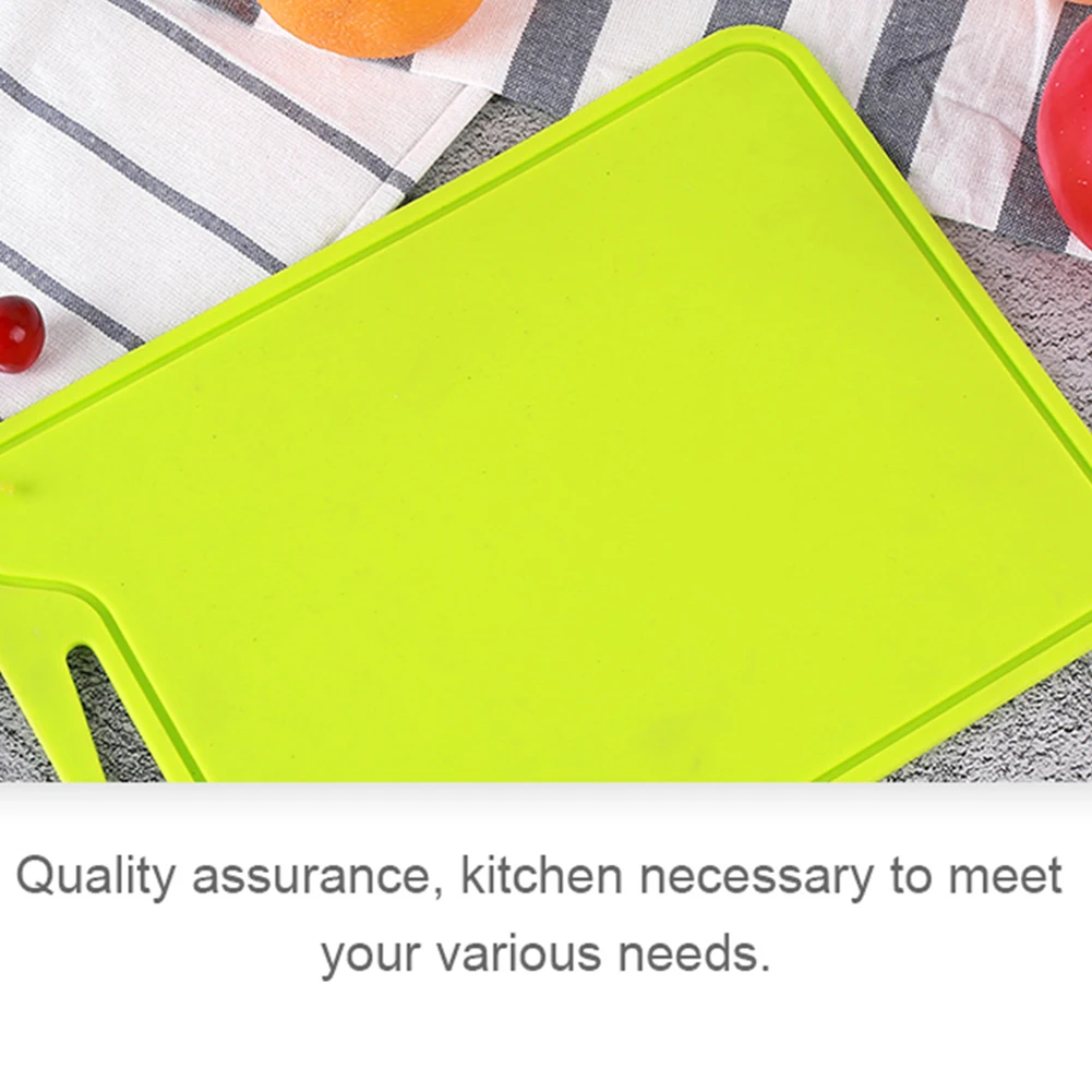 1 шт. Гибкая силиконовая разделочная доска нескользящий блок для измельчения