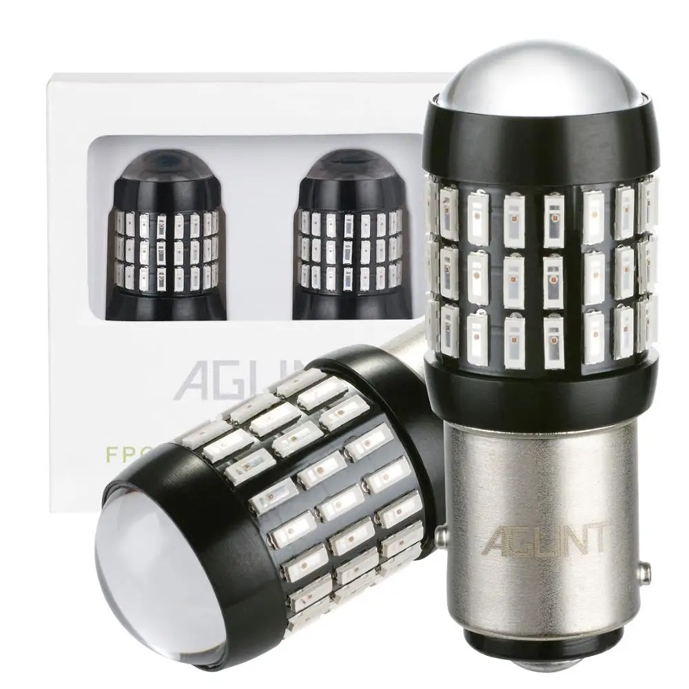Светодиодный фонарь AGLINT P21W 520 Lumen красный цвет 2 шт. супер яркость 1157 4014
