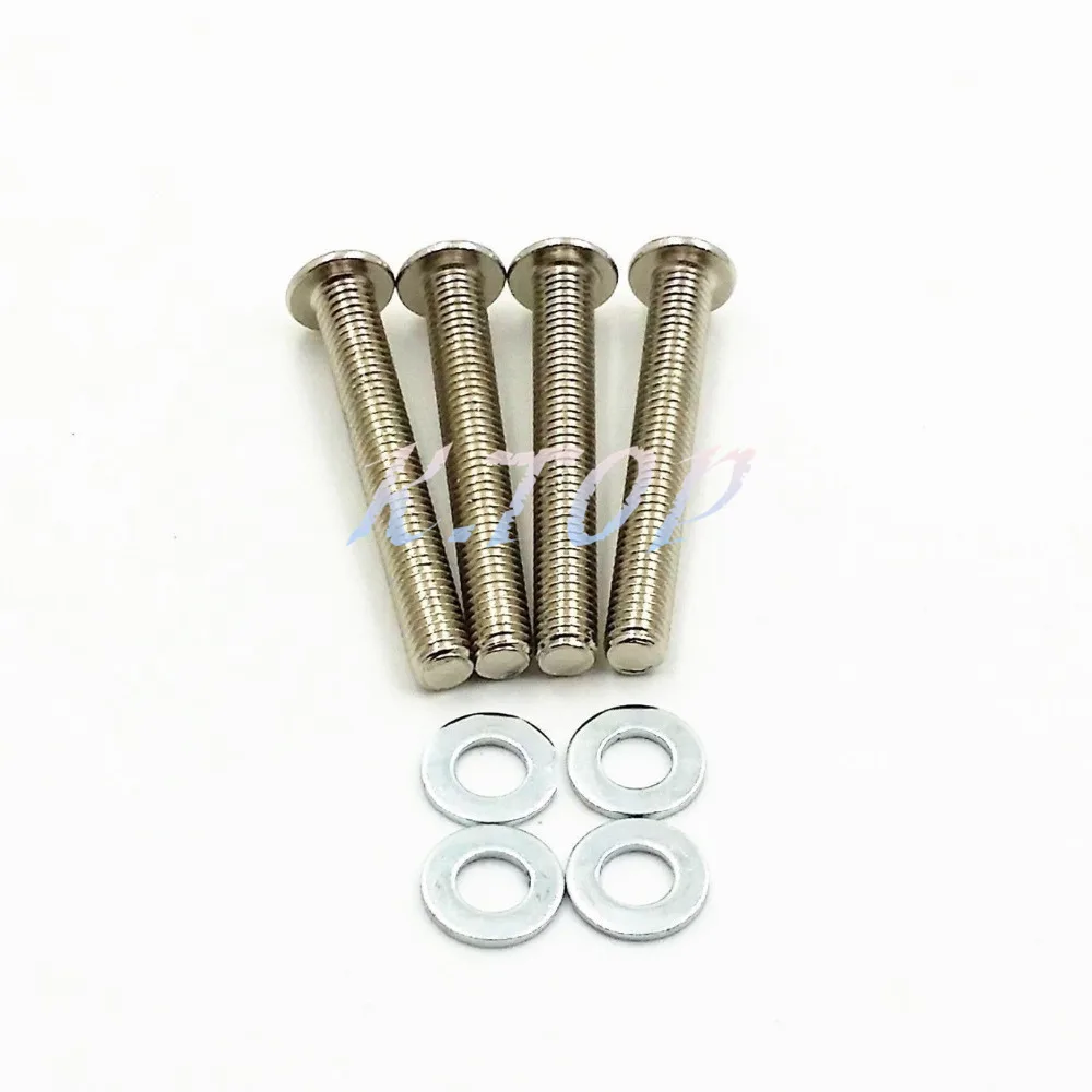 Мотоциклетная хромированная подседельная сумка кронштейн для крепления стойки