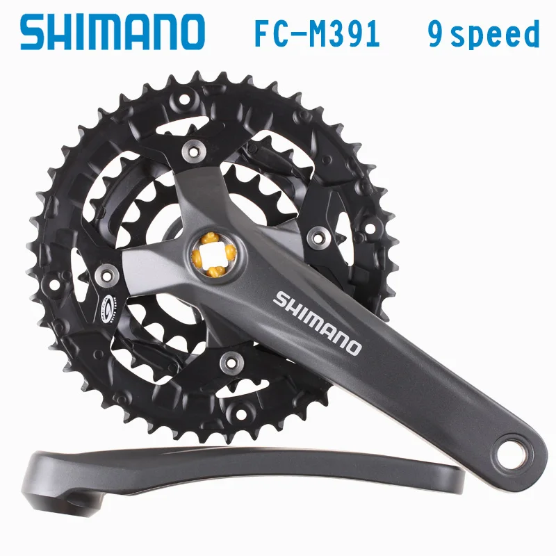 SHIMANO ACERA FC M391 Acera 9S 27S шатун со звездами для велосипеда компоненты MTB горный