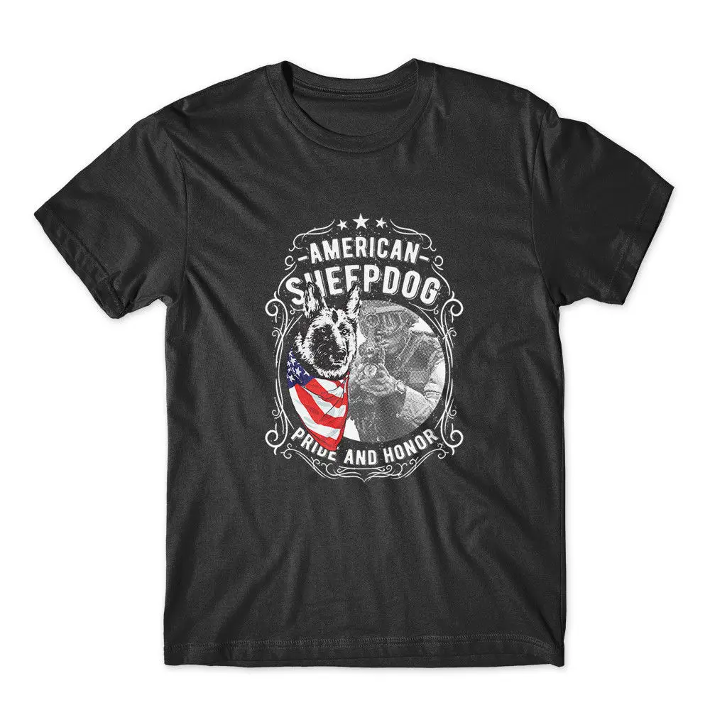 American Sheepdog T-Shirt. 100% Cotton Premium Tee NEW Cool Casual pride t shirt men Unisex Fashion tshirt free shipping funny | Мужская