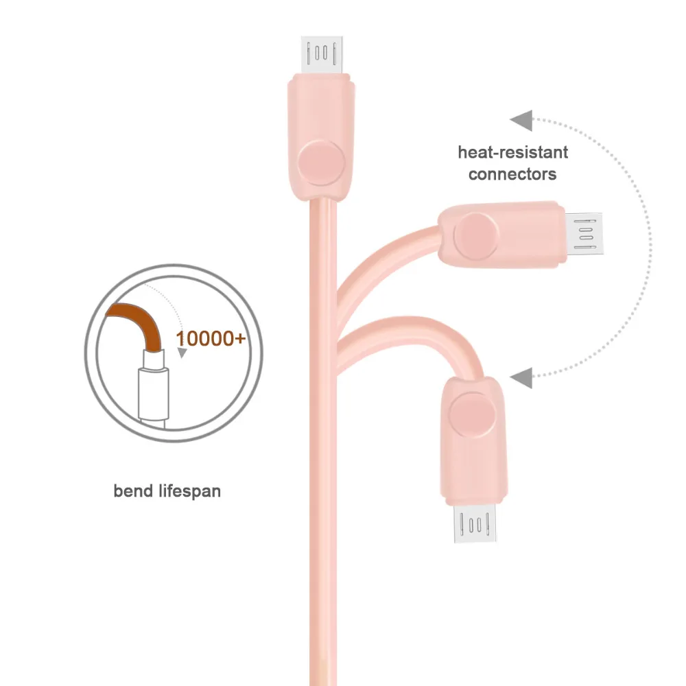 Muslish Зарядное Устройство Кабель Для Передачи Данных Micro Usb Быстрая Зарядка