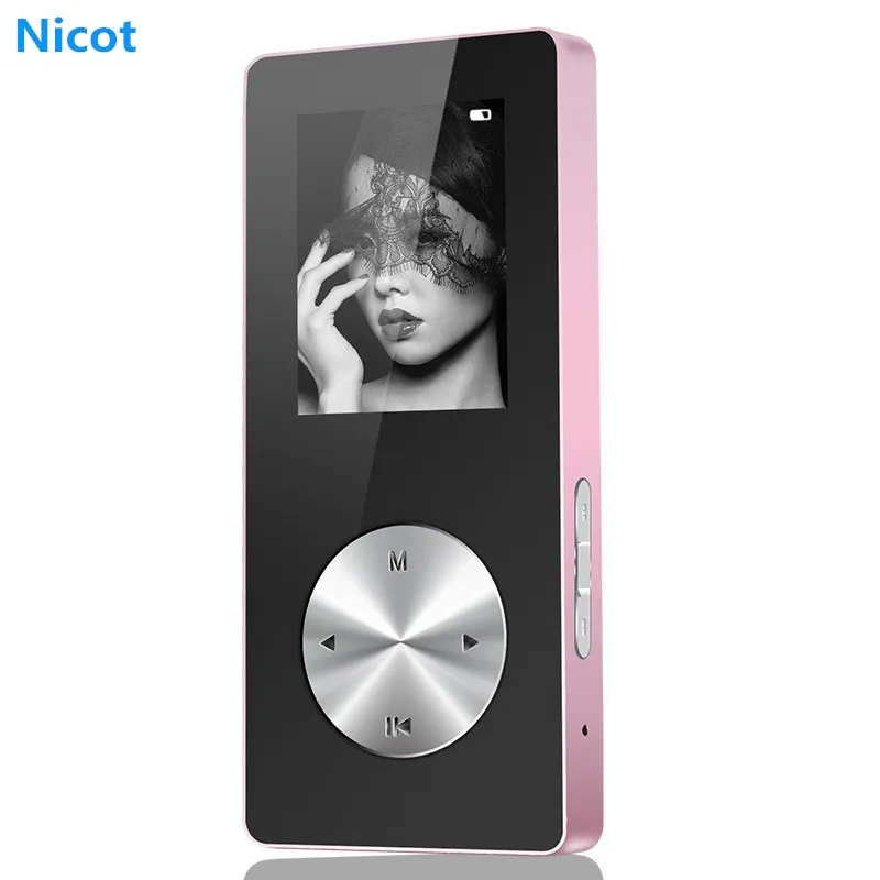 NICOT new Bluetooth MP3 Player Full Metal Hifi 16GB 8GB 4GB with Loudspeaker FM Radio TF SD Card Slot for Outdoor | Электроника