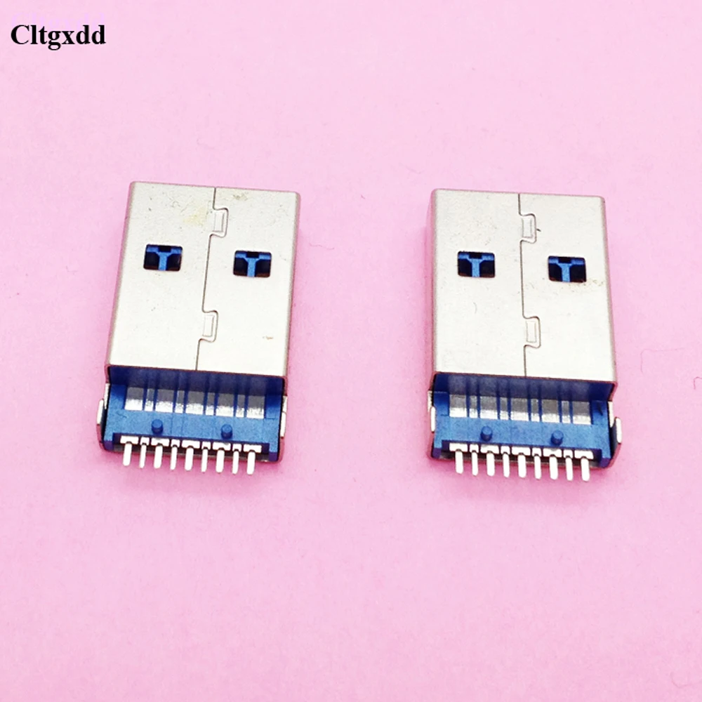 

cltgxdd 5pcs/lot USB 3.0 A Type Male Plug Connector G47 for High-speed Data Transmission