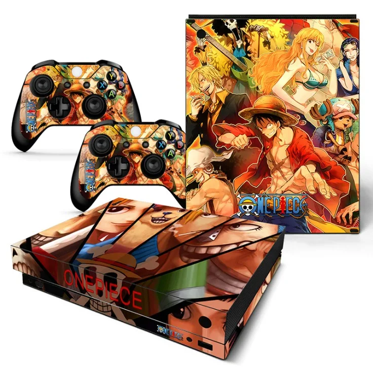 Красивая цельная самоклеящаяся пленка для Microsoft Xbox One X Skin наклейки консоль+ 2 шт контроллер защитный чехол