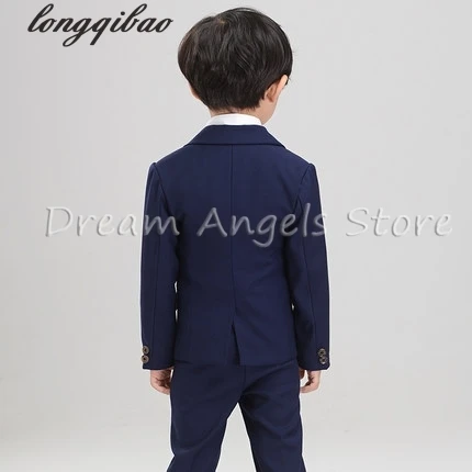 Костюмы для мальчиков (пиджак + брюки галстук бабочка рубашка) приталенный