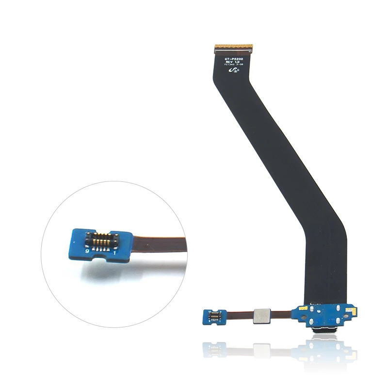 Новинка, зарядное устройство, порт для зарядки, док-станция, USB разъем, гибкий кабель для samsung Galaxy Tab 3 10,1, P5200, P5210, P5220