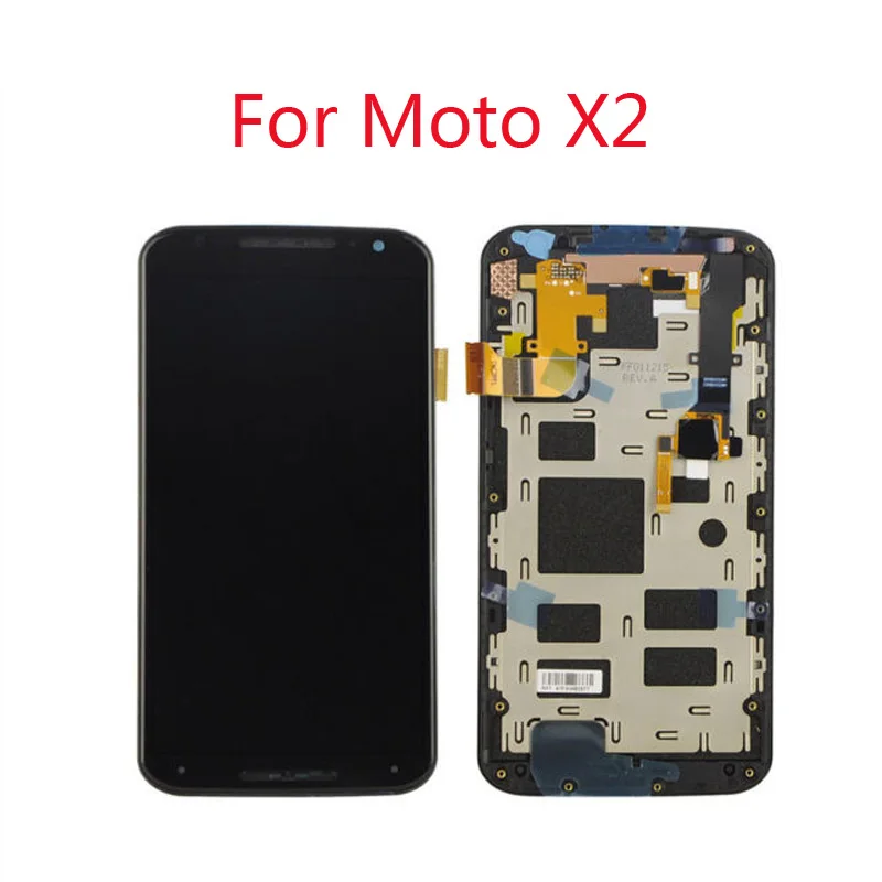 100% Новый оригинальный ЖК дисплей для Moto X2 Xt1092 Xt1095 Xt1097 + TP кодирующий