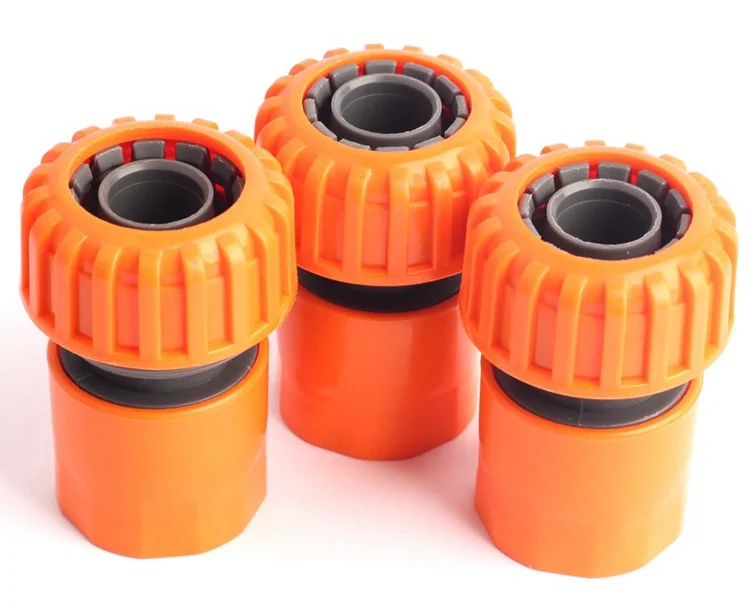 ABS G 3/4 ''водяной шланг Быстрые соединители садовые трубы/трубные фитинги оранжевые съемные водопроводные ирригационные ремонтные шланговые соединения
