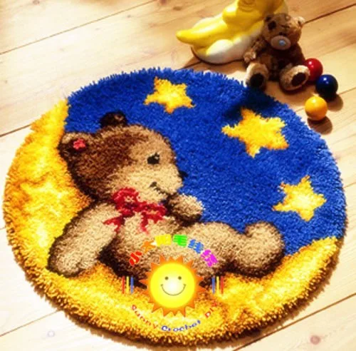 Набор для рукоделия сделай сам с застежкой крючком Незаконченный вязальный