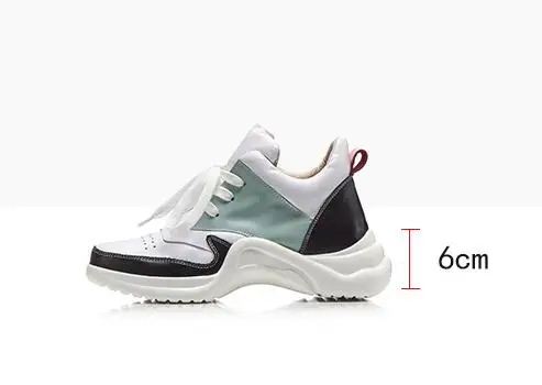 

Shoes Women Designer Sneakers Casual Shoes 2019 Genuine Leather and Lycra women flats Footwear Walking Shoes Vulcanized Shoes