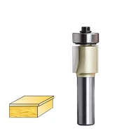woodworking tool sheet straight bit with bearing router bit 1412 14 shank arden a0203014