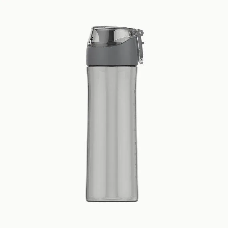 Grey Xiaomi Fun Home 600 мл тритановая велосипедная бутылка для воды герметичная портативная Спортивная бутылка для бега аксессуары для напитков - Цвет: Grey