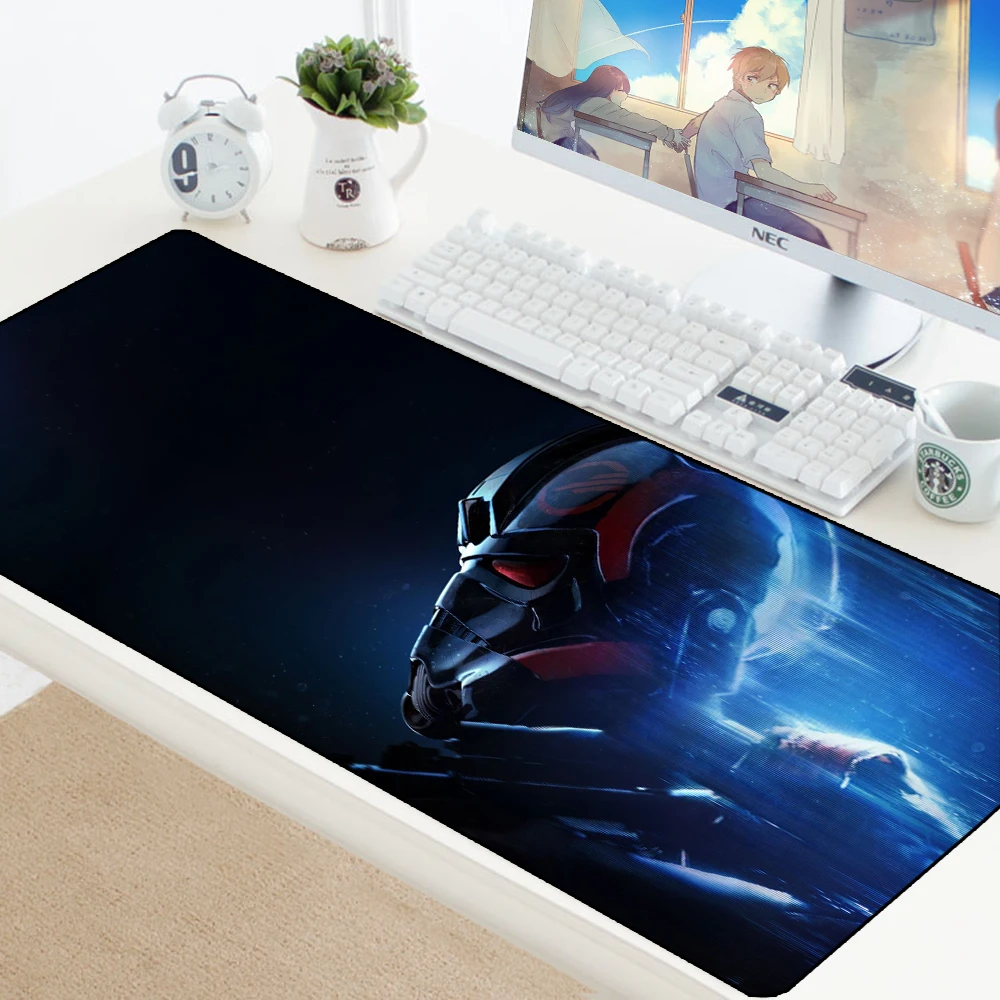 Игровой коврик для мыши из Звездных войн большой игровой резиновый Настольный