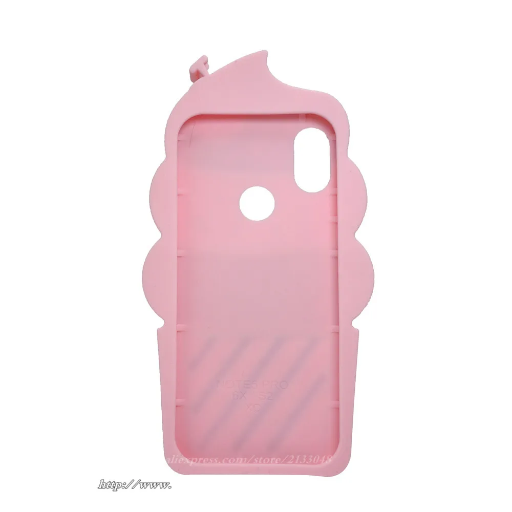 3D мультфильм Мороженое для Xiaomi Redmi Note 5 Чехол-крышка note5 Coque чехол-накладка на