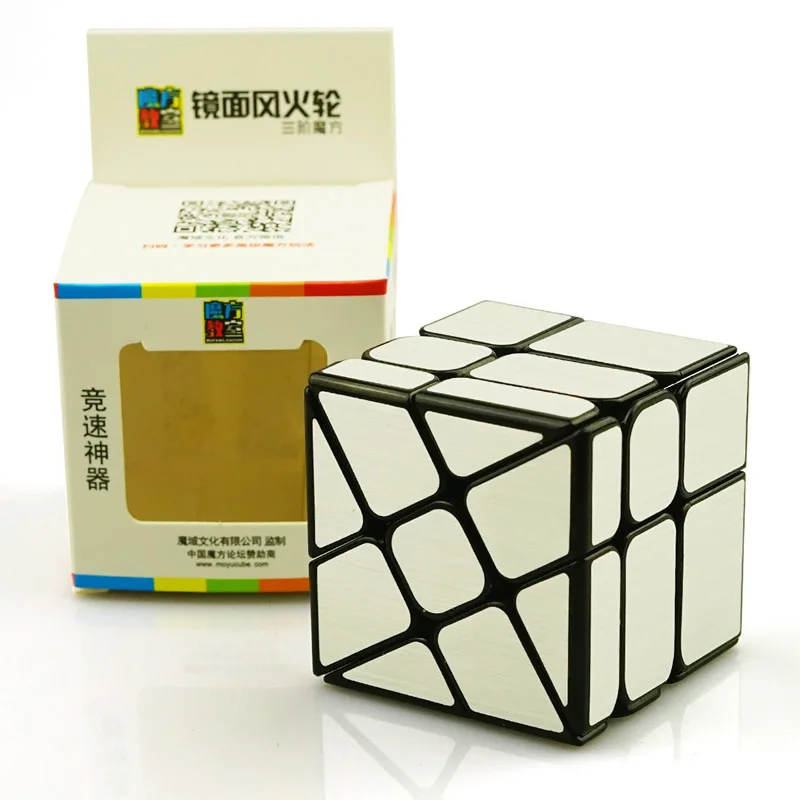 3x3x3 головоломка куб Зеркальная Наклейка пазл взрослые детские развивающие