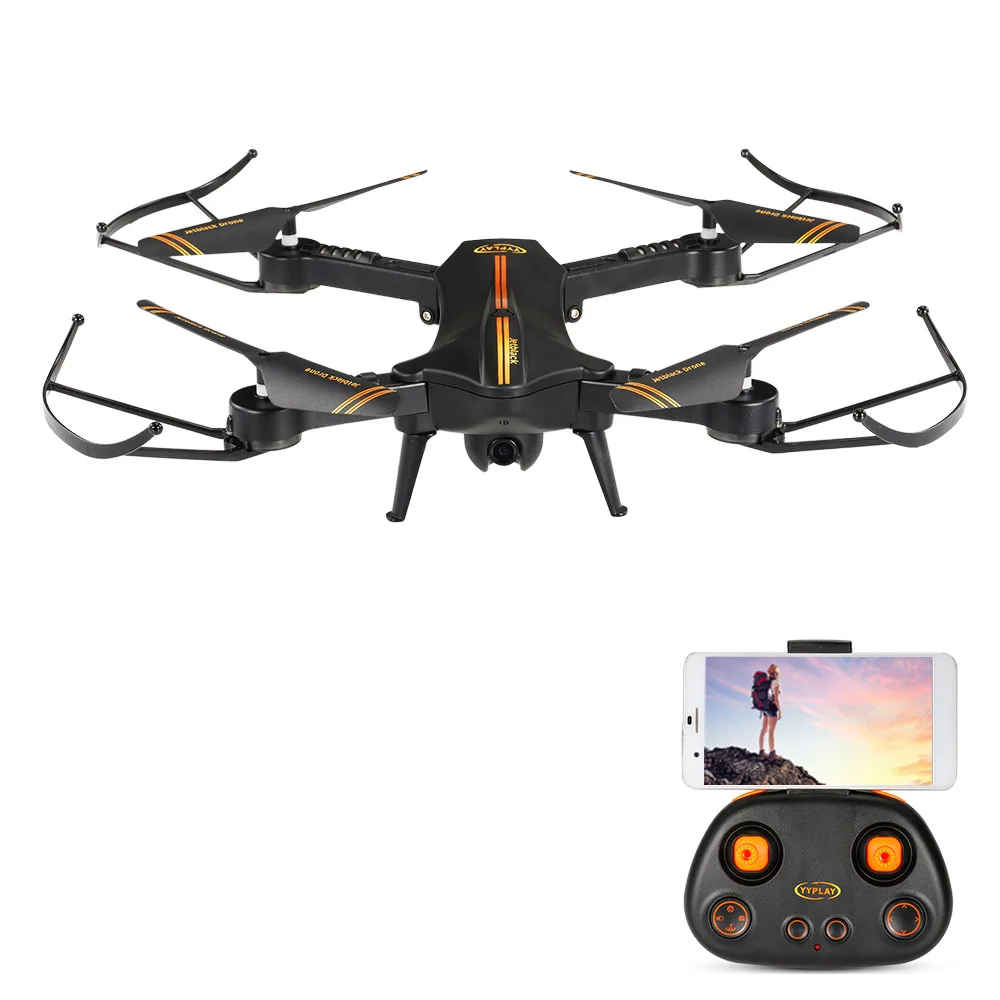 720P широкоугольная камера Wifi FPV складной Дрон удерживающий высоту один ключ
