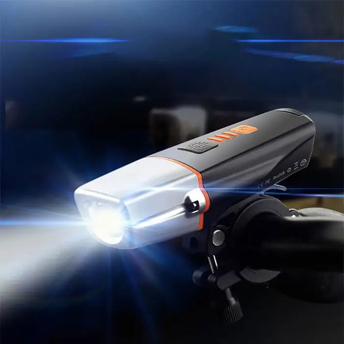 Водонепроницаемая светодиодная фара для велосипеда свет USB Перезаряжаемый MTB