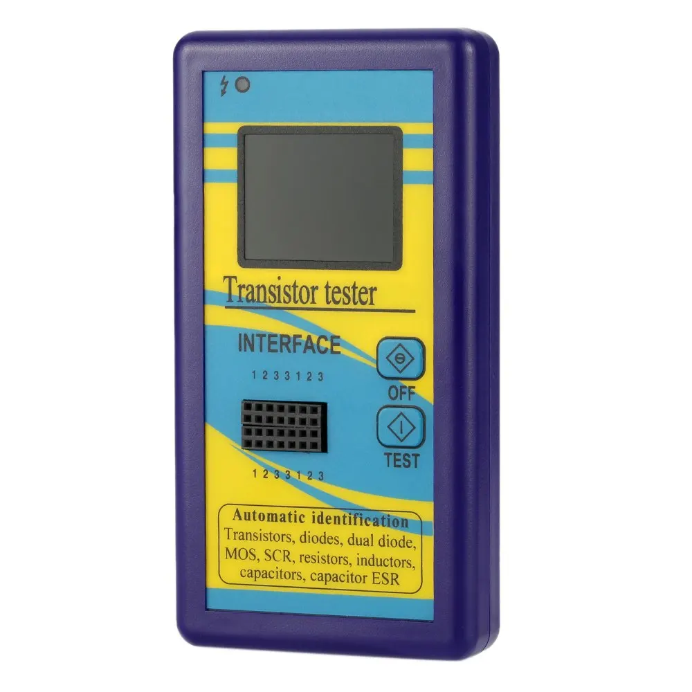 128*160 многоцелевой тестер транзисторов диодный тиристорный емкостной резистор