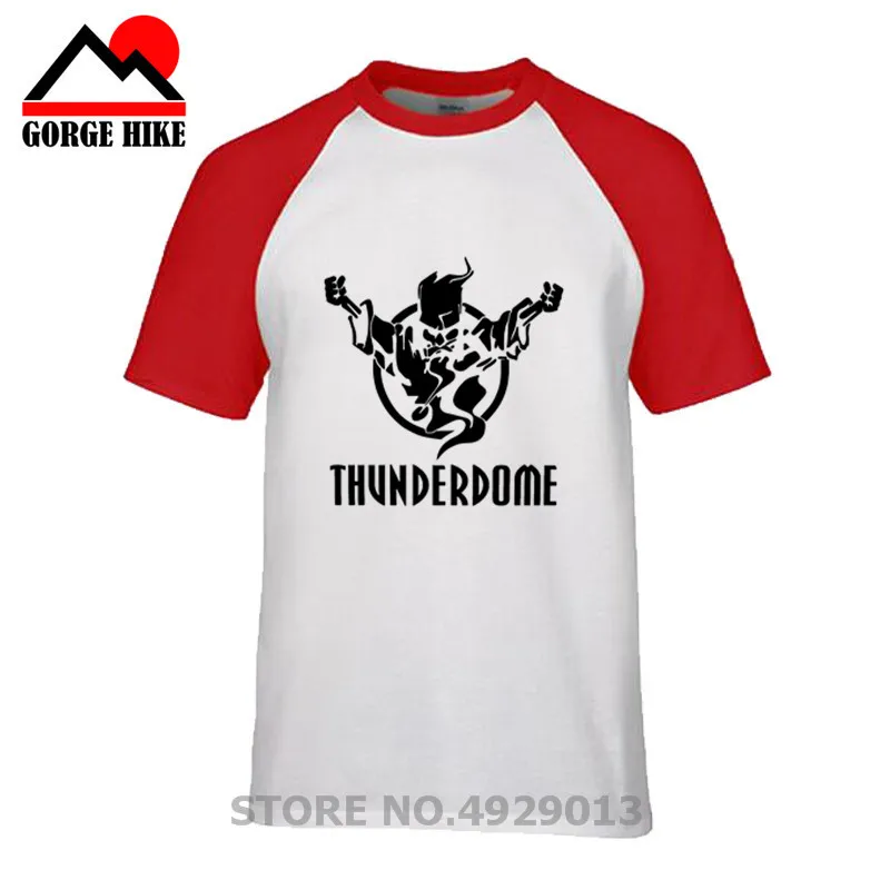 Мужская футболка с короткими рукавами Thunderdome хлопковая коротким рукавом и