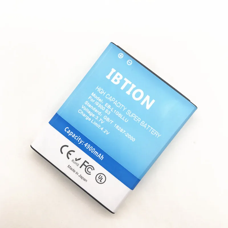 IBTION 4900 мАч Расширенная батарея+ задняя крышка для samsung Galaxy S3 III GT i9300 батарея GT-i9300 батарея