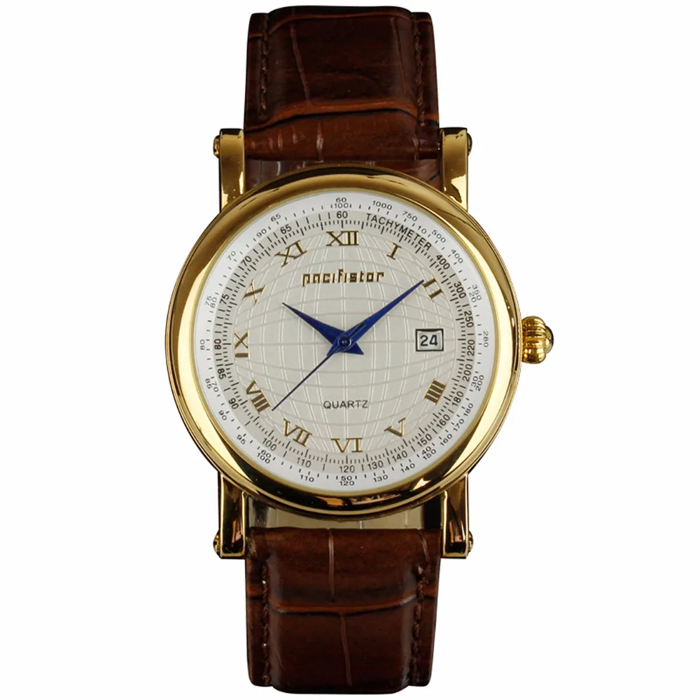 Мужские часы от ведущего бренда роскошные золотые для мужчин и женщин