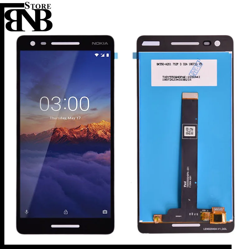

For Nokia 2.1 LCD TA-1080 TA-1084 TA-1086 LCD Display Touch Screen Digitizer Assembly Replacement Parts N2.1 TA-1092 TA-1093 lcd