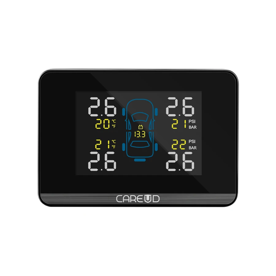 Универсальная автомобильная система контроля давления в шинах TPMS внешний датчик