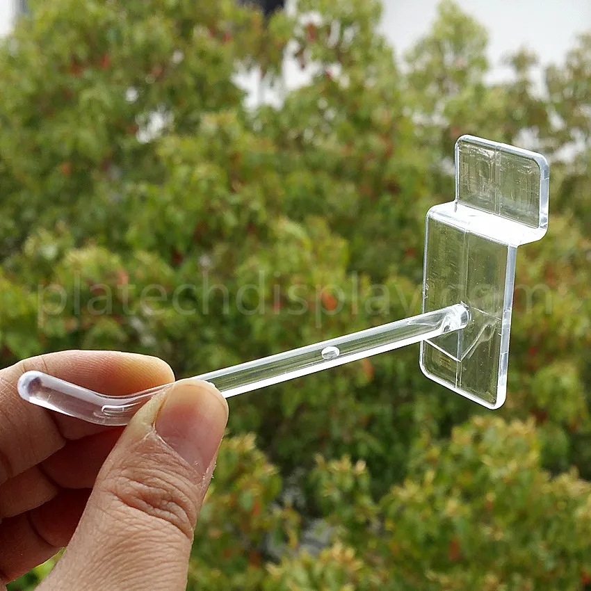 

Plastic Trough Slot Plate Board Hanging Hanger Hooks For Storage Commodity Products Display Rack Shelf In Supermarket 5000pcs
