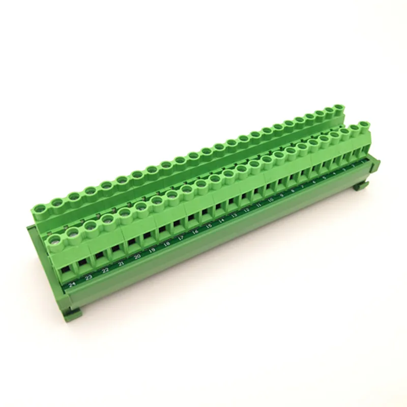 Din-рейку 30A/300V 24 позиции винт клеммный блок распределительный модуль
