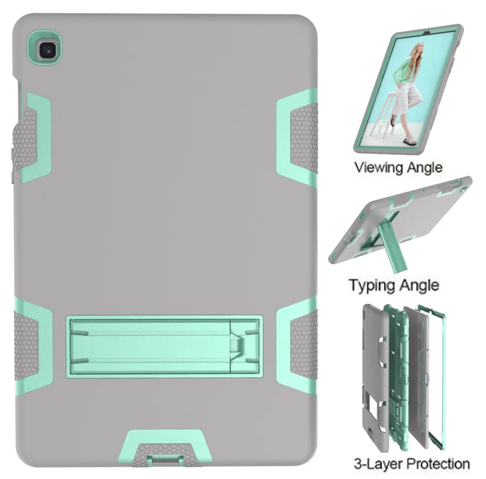 Silicon Shockproof Cover for Samsung Galaxy Tab S5e 10.5 SM-T720 SM-T725 10.5" Tablet Funda Capa Case for Kids+Film+Pen