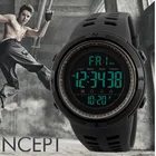 Спортивные мужские часы для дайвинга 50 м цифровые светодиодные армейские часы мужские s повседневные электронные наручные часы relojes hombre 2018 роскошный бренд SKMEI