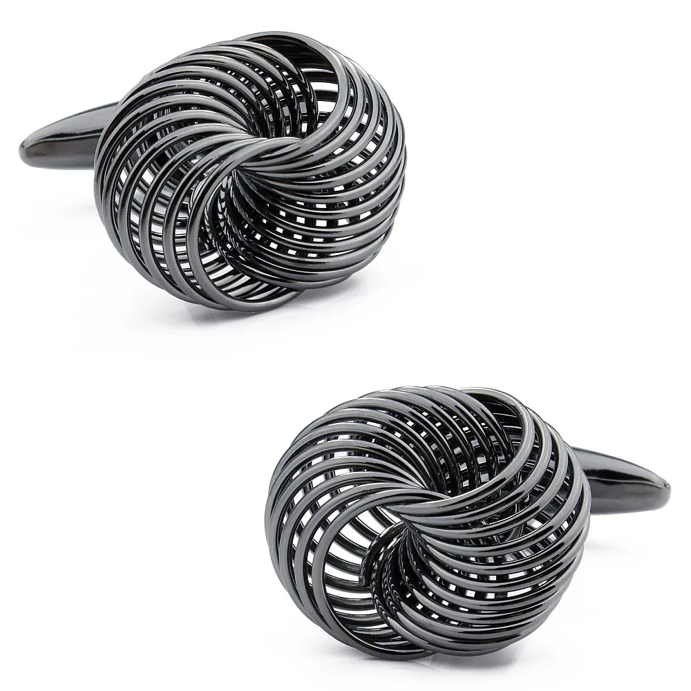 Новые металлические запонки HAWSON модные для французской рубашки с узлом Мужская