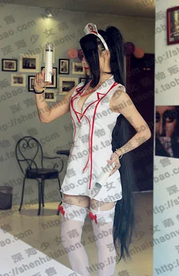 Костюм Медсестры для косплея костюм Акали Хэллоуина + головной убор на заказ|akali