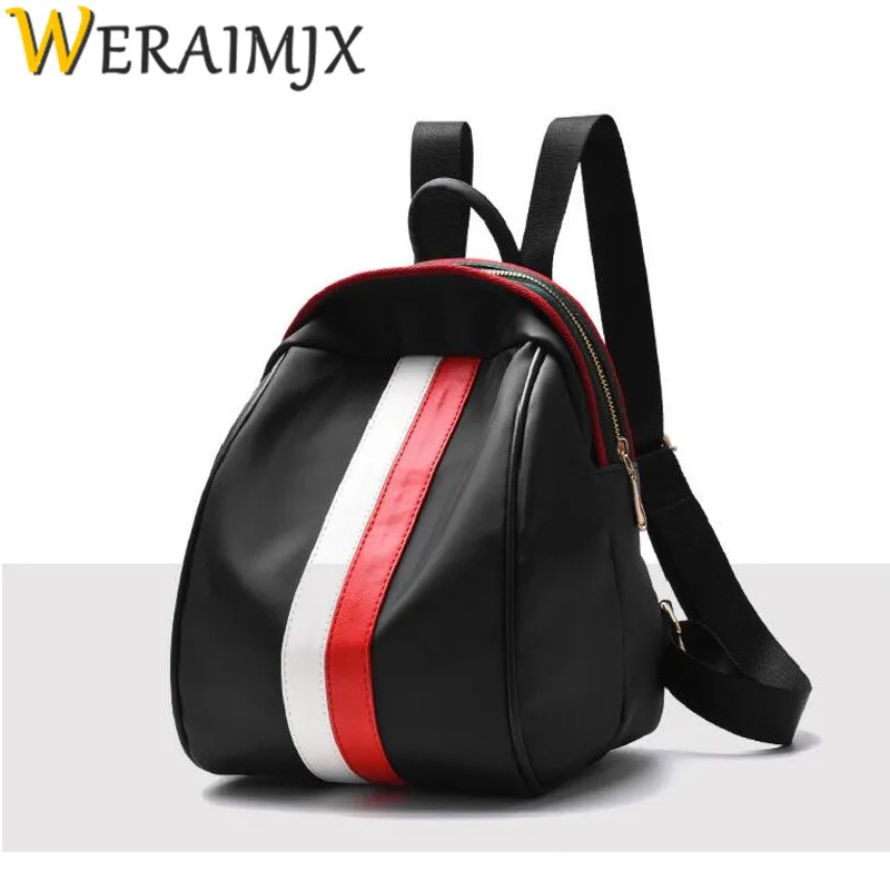WERAIMJX модный кожаный рюкзак для женщин новинка Mochila Feminina Mochilas Mujer 2019 черные