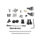 Обновленный металлический мост для WPL C14C24 JJRC B14B24 с винтами, запчасти для радиоуправляемого грузовика, автомобиля