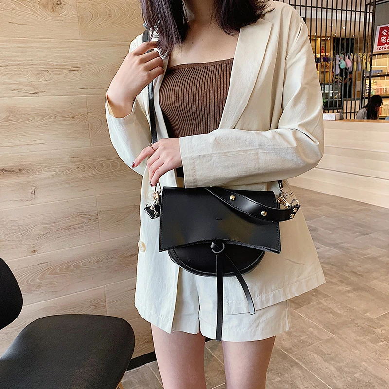 Женская сумка qq370 простая маленькая квадратная из искусственной кожи высокого