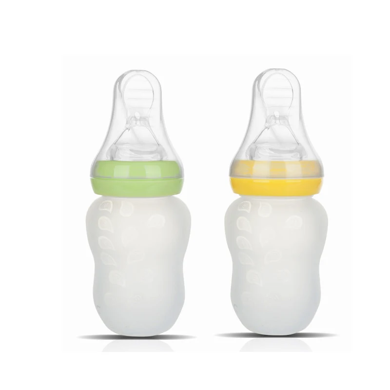 Бутылочка для кормления с ложкой из силикагеля младенцев пищевая добавка