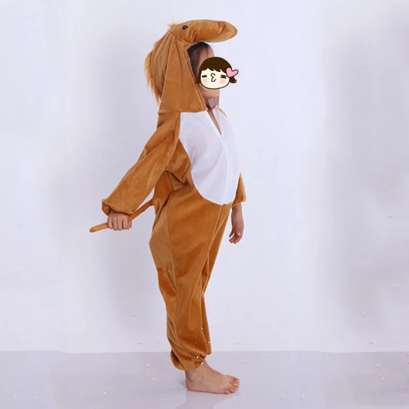 Boy Girls Cartoon Animal Horse Cosplay Costume Children Jumpsuits Clothes Carnival Costumes Party Fancy Dress Supplies |